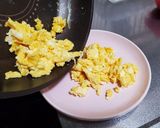 ターサイとウインナーの中華風卵炒め作り方3写真