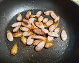 ターサイとウインナーの中華風卵炒め作り方4写真
