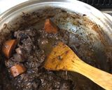 牛スネ肉赤ワイン煮込み作り方13写真