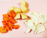 簡単♡ごろごろ野菜と鶏肉のポトフ作り方1写真