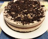 北欧レシピ再現！本格オレオチーズケーキ！作り方14写真