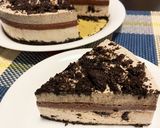 北欧レシピ再現！本格オレオチーズケーキ！作り方15写真