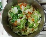 ペンネ入り野菜スープ作り方3写真