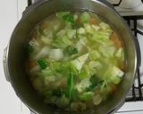 ペンネ入り野菜スープ作り方4写真
