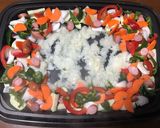 孫も喜ぶラタトゥイユ風ホットプレートご飯作り方6写真