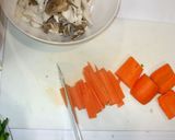 豚肉ごぼう煮物♪簡単おかず作り方4写真