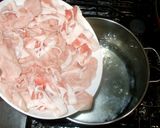 豚肉ごぼう煮物♪簡単おかず作り方6写真