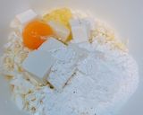 山芋なし！子供大好きふんわりお好み焼き風作り方2写真