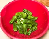 ★遠野パドロンのナムル★作り方3写真