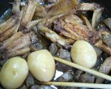 ✿手羽先の照り煮✿～オイ味噌風味～作り方5写真