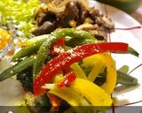 彩り野菜のジェノベソース和え弁当・付け合作り方10写真
