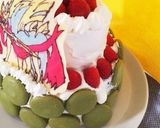 キャラチョコケーキ(ザシアン)作り方12写真