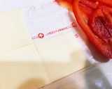 餃子の皮でパプリカのチーズ包み作り方3写真