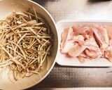 ＊ヤゲン軟骨と春ゴボウの甘辛煮＊作り方1写真