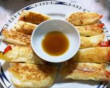餃子の皮でパプリカのチーズ包み作り方8写真