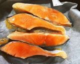 簡単！洗い物なし！鮭のチーズ焼き♡作り方1写真