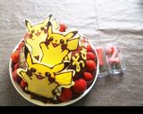 キャラチョコケーキ(ザシアン)作り方13写真