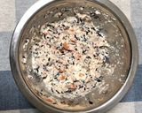 離乳食後期★ひじきと鮭の豆腐ハンバーグ作り方6写真