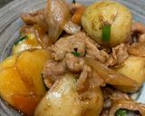 ご飯がはかどる！ピリ辛新じゃが肉じゃが作り方7写真