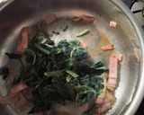 ほうれん草炒め作り方4写真