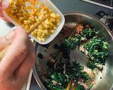 ほうれん草炒め作り方5写真