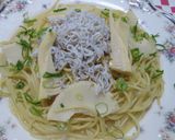ワンポットで!筍としらすの梅昆布茶パスタ作り方5写真
