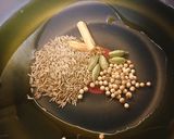 本格スパイスカレー(月山筍と赤いんげん)作り方1写真