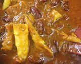 本格スパイスカレー(月山筍と赤いんげん)作り方10写真
