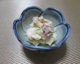姫皮（筍）の梅わさマヨ和え作り方1写真