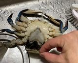 渡蟹のトマトクリームパスタ*作り方4写真