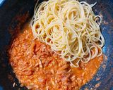 渡蟹のトマトクリームパスタ*作り方29写真