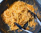 渡蟹のトマトクリームパスタ*作り方30写真