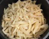 切干大根とさつま芋と枝豆の煮物作り方3写真