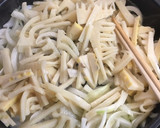 筍と玉ねぎのオイマヨ炒め作り方4写真