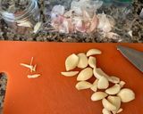 ニンニクのオリーブオイル漬け作り方1写真