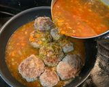野菜たっぷり☆煮込みハンバーグ作り方11写真