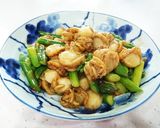 美味☆ベビー帆立とアスパラのピリ辛炒め☆作り方13写真