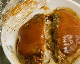 クロワッサンにハンバーグ挟んだだけサンド作り方5写真