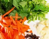 無駄無し☆セロリの葉の中華風和物作り方1写真