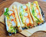 エビフライのサンドイッチ作り方11写真