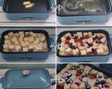 ホットプレートでベリーのパンプディング作り方3写真