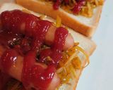 ホットサンドでサクサク美味ホットドッグ♪作り方4写真