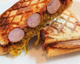 ホットサンドでサクサク美味ホットドッグ♪作り方5写真