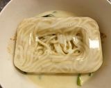 レンジで10分！コク旨＊豆乳坦々うどん作り方2写真