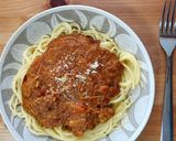 レンジで簡単！1人分カレーパスタ作り方5写真