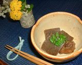 ふるさとの味☆こんにゃくの牛すじ煮込み作り方13写真