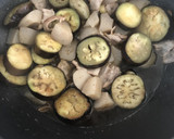 ささっと簡単☆豚肉とナスとこんにゃく煮☆作り方1写真