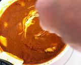 トマトソースで本格バターチキンカレー作り方10写真