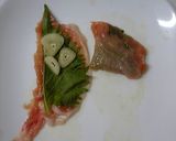 豚肉と大葉のにんにく包み焼き作り方3写真