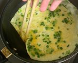 ベトナムの卵焼き　(卵焼きバンミー)作り方4写真